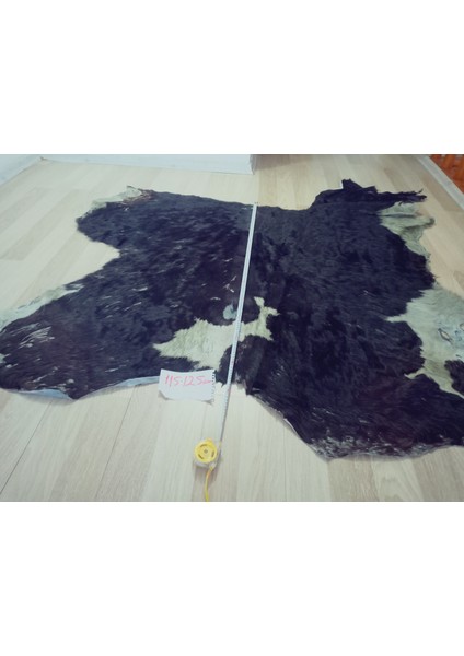 Doğal Işlenmemiş Hakiki Derisi Dana Postu Halı Yolluk