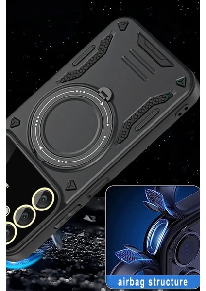 Newface Samsung Galaxy A05S Kılıf Joy Lens Standlı Kapak - Lacivert fırsatları