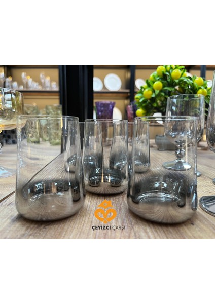 Titanyum Kaplama Kahve Yanı Bardak – Şık Su Bardağı Çeyizlik Misafir Seti fiyatları