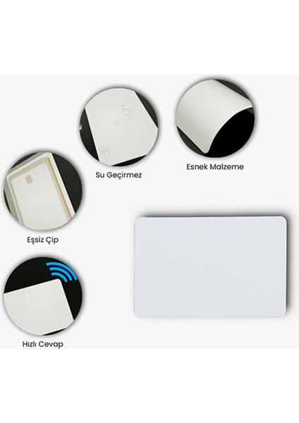 Sr 623 Temic T5557 Yazılabilir Kart Mifare 13,56 Mhz