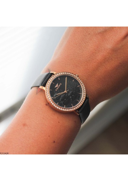 F21242R Deri Kordonlu Kadın Kol Saati fiyatları