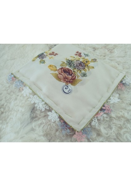 ve Reyhan El Emeği Iğne Oyası Yazma , Fular ,yemeni, Mevlüt Örtüsü ,hediyelik 4 Kenarı Oyalı