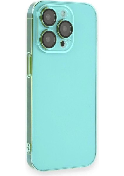 Newface iPhone 14 Pro Max Kılıf Armada Lensli Kapak - Yeşil