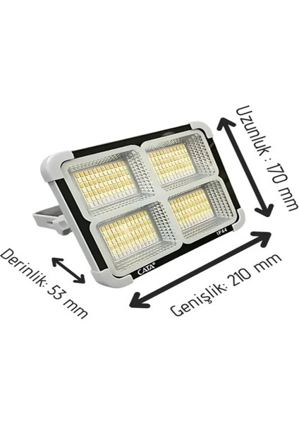 CT-4698 Miami Solar LED Projektör Güçlendirilmiş Model modelleri