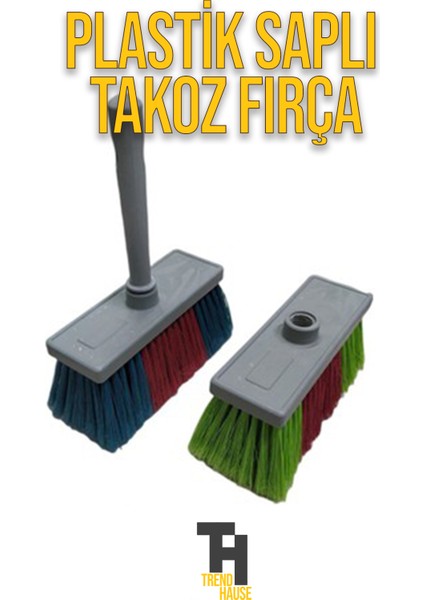 Plastik Saplı Takoz Fırça