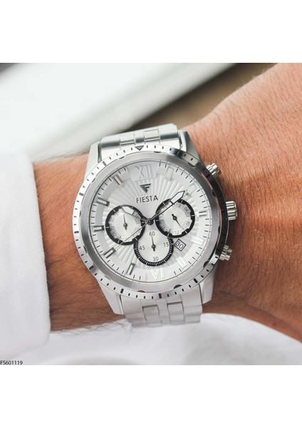 FS601119 Çelik Kordonlu Erkek Kol Saati modelleri