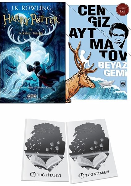 Harry Potter ve Azkaban Tutsağı ve Beyaz Gemi + Hediyeli