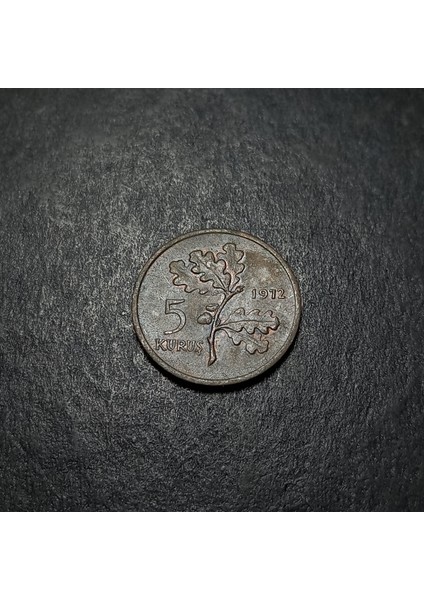 Escoines 399636873422B4DA79 1972 Bronz 5kuruş Para fırsatları