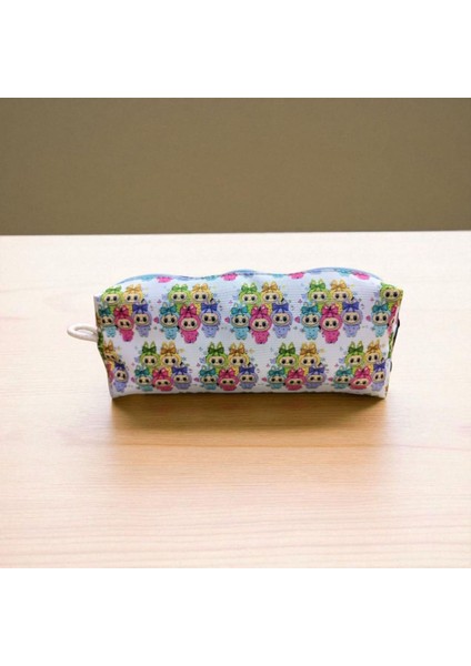 Labubu Baskılı Kalemlik- Okul Kalemliği-Makyaj Çantası fiyatları