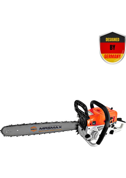 Alman Tasarımı Profesyonel Mrs Baukan Benzinli Ağaç Kesme Dal Budama Testere Motoru 52 cc 2,68 Hp fırsatları