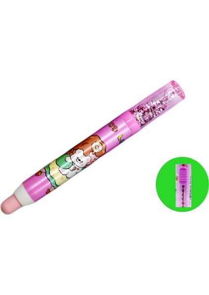 Keep Happines Uzun Sürgülü Silgi Simli (ER-4584) 1 Adet fırsatları