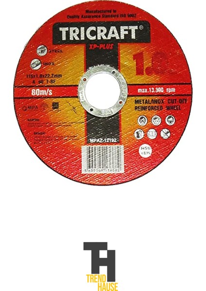 Metal Kesici 180 mm Tricraft Kesim Diski fiyatları