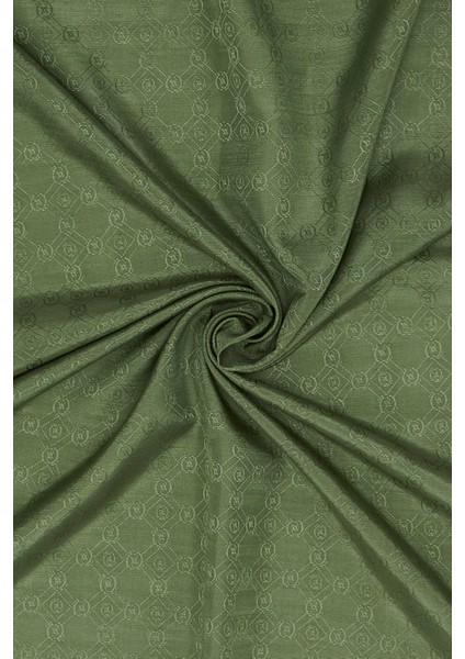 Pamuk Ipek Monogram Şal 300116-ZÜMRÜT Yeşili fiyatları