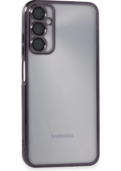 Newface Samsung Galaxy A05S Kılıf Razer Lensli Silikon - Mor