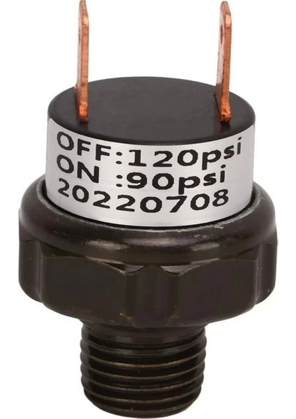 Basınç Şalteri Mini 8bar - 12/24/220V - 1/4