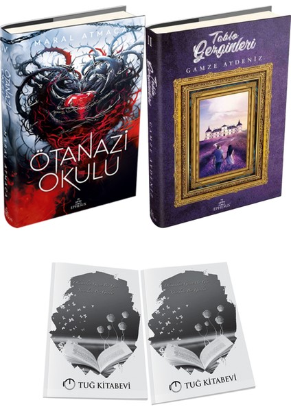 Tablo Gezginleri 2 Ciltli ve Ephesus Ötanazi Okulu 4 Ciltli Maral Atmaca 2li Set + Hediyeli