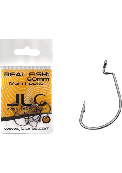 Real Fish 6cm Offset Kafa Iğnesi (7 Adet)