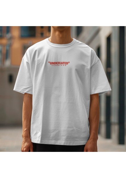 Oversize Beyaz Erkek Örümcek Baskılı T-Shirt %100 Pamuk fiyatları