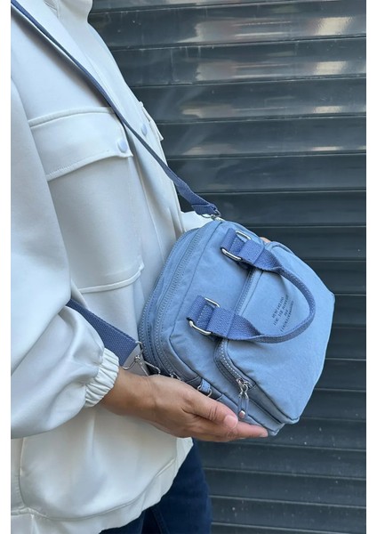 Ithal Klinkır Kumaş Unisex Omuz Çantası fırsatları