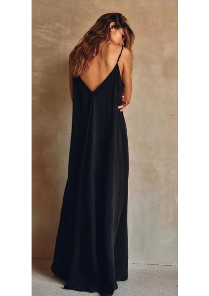 Kadın Ip Askılı Salaş Süprem Kumaş Elbise fırsatları