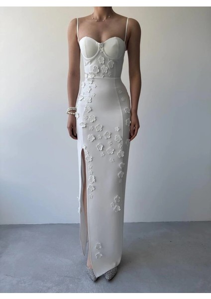 Stor Gül Detaylı Elbise fiyatları