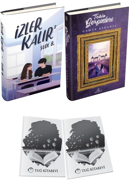 Tablo Gezginleri 2 Ciltli ve Izler Kalır 2 Ciltli Sude B. 2li Set + Hediyeli