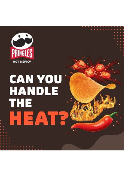 Hot & Spıcy 165 Gram - Pringles Acılı ve Baharatlı 165 Gram fiyatları