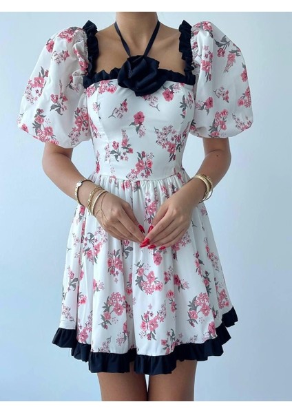 Wismar Gül Detay Elbise fiyatları