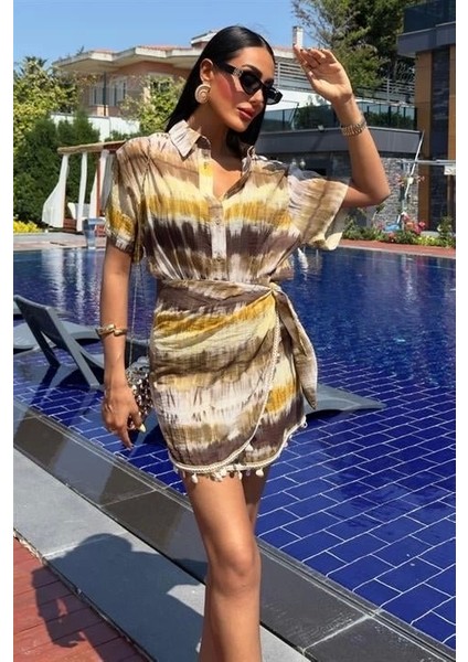 Gömlek ve Eteği Aksesuarlı Takım 10211