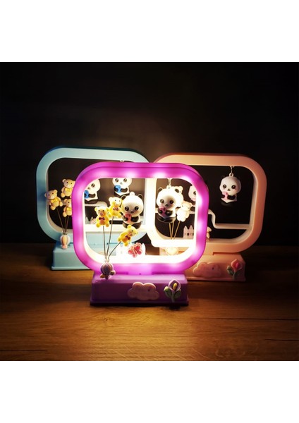 Müzikli Dekoratif Işıklı Sevimli Panda