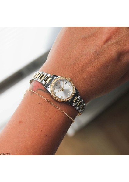 CH002338 Çelik Kordonlu Kadın Kol Saati