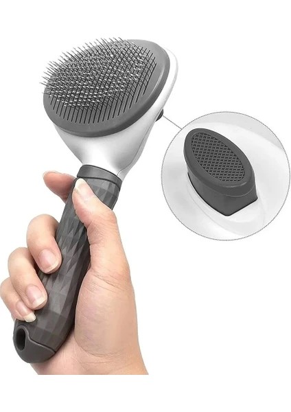 Evcil Hayvan Bakım Seti: Otomatik Tüy Toplayıcı Fırça & Tırnak Makası indirimleri