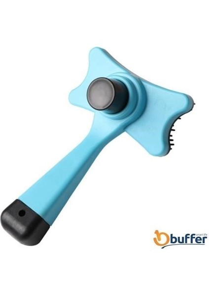 Buffer® Evcil Hayvan Kedi Köpek Tüy Toplayıcı Otomatik Tuşlu Pet Tarak fırsatları