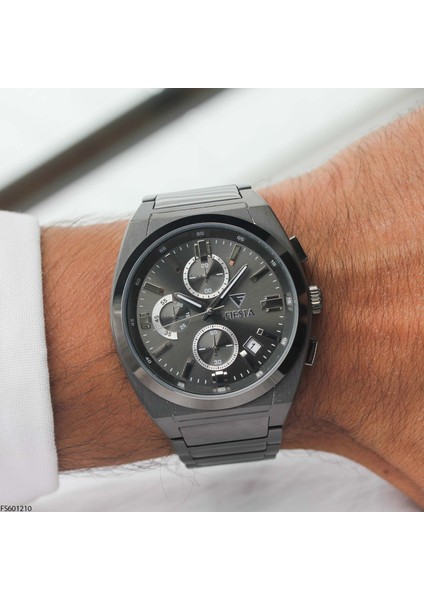 FS601210 Çelik Kordonlu Erkek Kol Saati