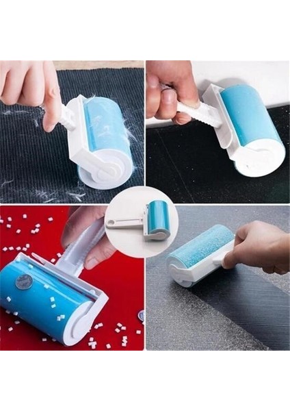 Buffer® Yeni Nesil Yıkanabilir Pratik Tüy ve Toz Toplama Rulosu Aparatı