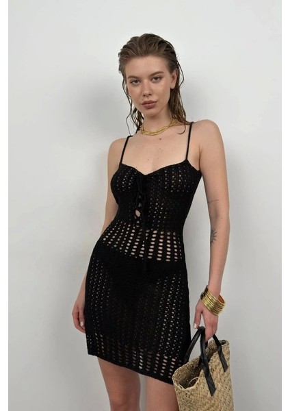 Mini Örgü Elbise modelleri