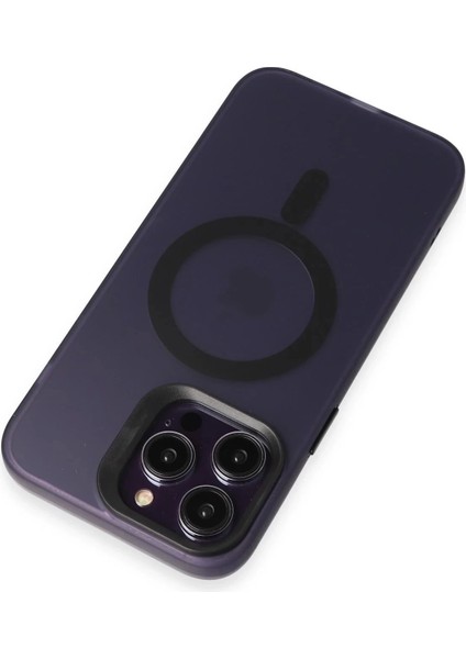 Joko iPhone 15 Pro Kılıf Mateks Magsafe Kapak - Derin Mor indirimleri