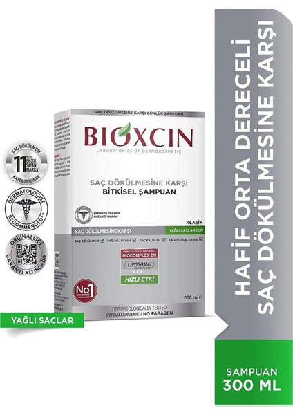 Genesis Saç Dökülmesine Karşı Şampuan 300ML (Yağlı Saçlar)