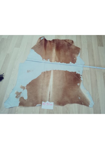 Doğal Işlenmemiş Hakiki Derisi Dana Postu Halı Yolluk