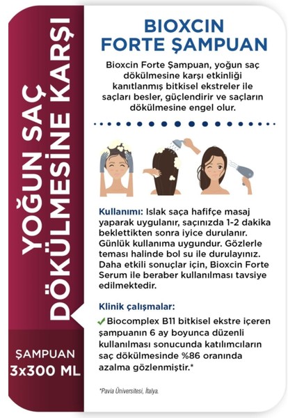 Forte Sampuan 300 ml 3 Adet fırsatları