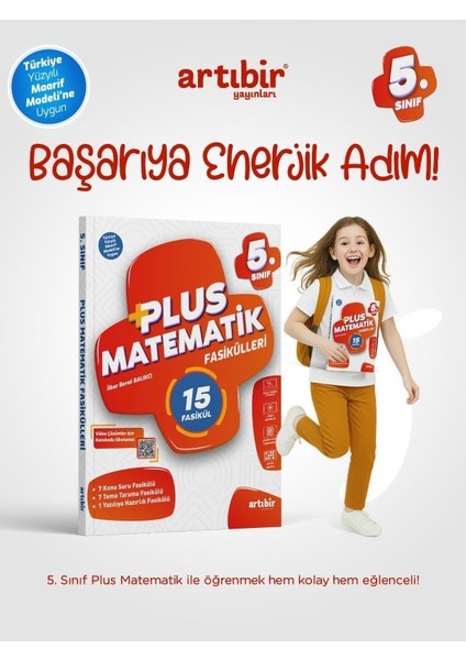 5. Sınıf +Plus Matematik Fasikül Set (15 Fasikül)