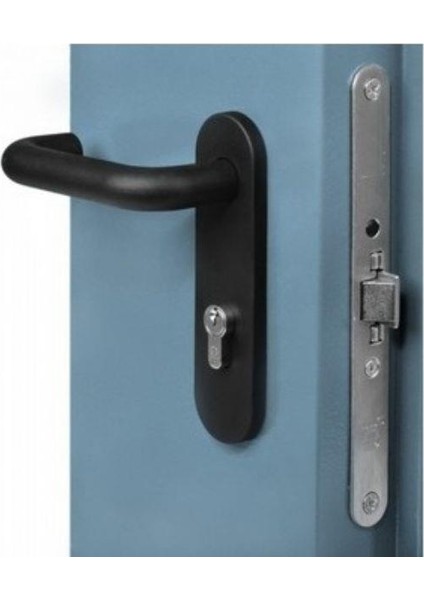 Gömme Kilitli Panik Bara Uygun HFT66M Modeli Siyah Yangın Kapısı Dış Kolu fırsatları