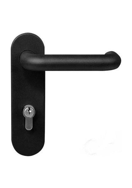 Gömme Kilitli Panik Bara Uygun HFT66M Modeli Siyah Yangın Kapısı Dış Kolu indirimleri