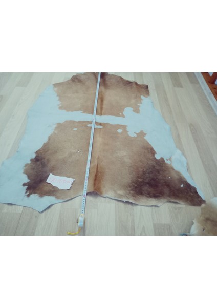 Doğal Işlenmemiş Hakiki Derisi Dana Postu Halı Yolluk