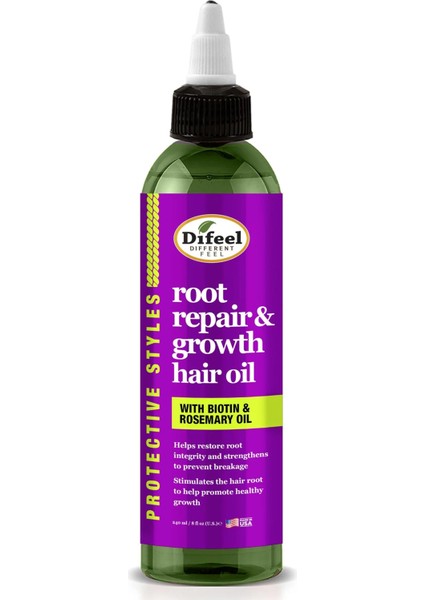 Saç Kökü Onarıcı ve Saç Uzamasını Destekleyici Saç Bakım Yağı 237 ml