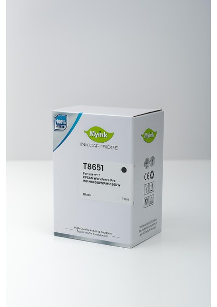 Tıger Track Epson T8651 (C13T865140) Siyah Muadil Kartuş (10K) fiyatları