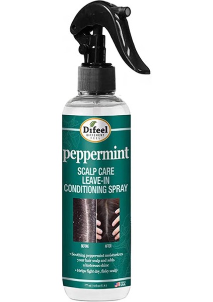 Peppermint Durulanmayan Saç Derisi Bakım Spreyi 177 ml