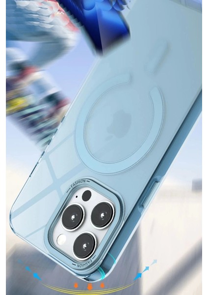 Newface iPhone 11 Pro Max Kılıf Troy Magsafe Kapak - Sarı fırsatları