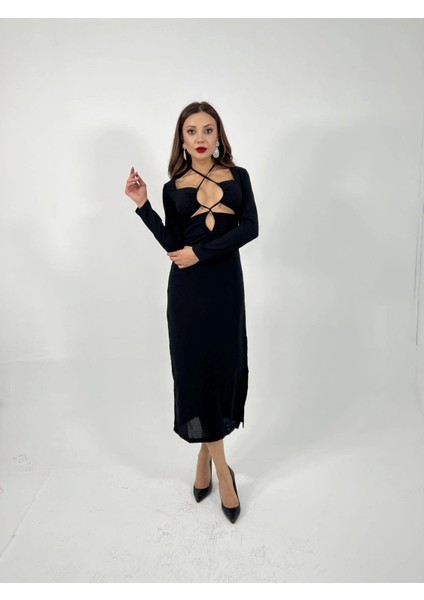 5934 Elbise-Siyah modelleri