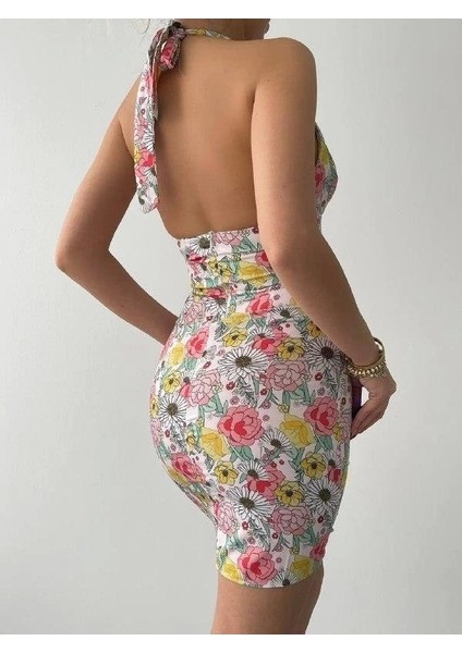 Greasa Boyundan Bağlamalı Elbise fırsatları